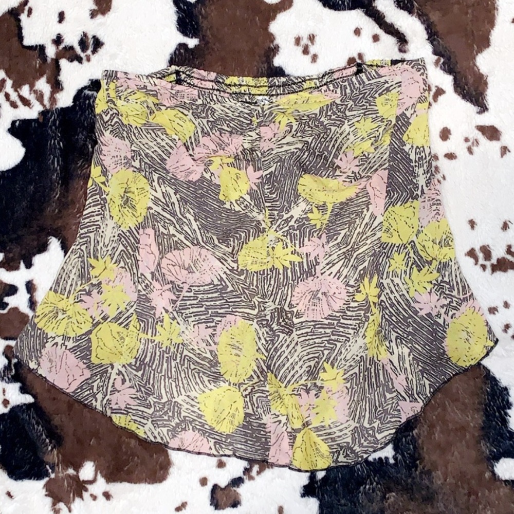 Free people strapless top